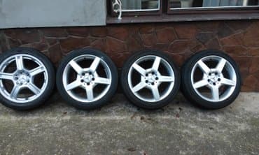 nalepnice za auto po zelji: Mercedes Alu felne amg 17 5x112 7j et54 aluminijumske felne za amg — 1