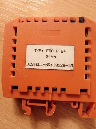 municija za tetejac: Entrelec EBO P 24 – interfejs/izlazni relejni modul za DIN šinu - — 2