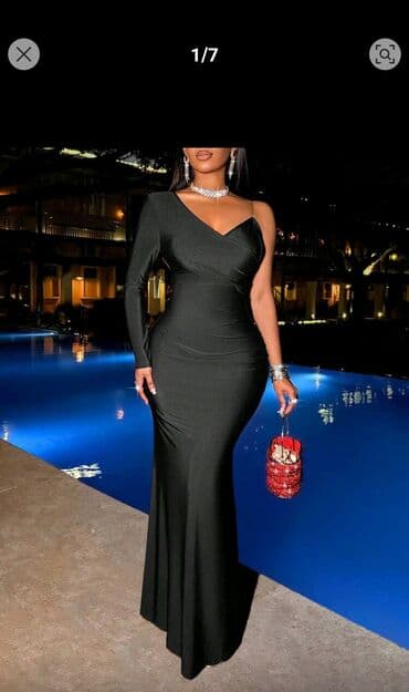 Accessories: Elegantne ženske večernje haljine – dugačke, pripijene siluete - — 2