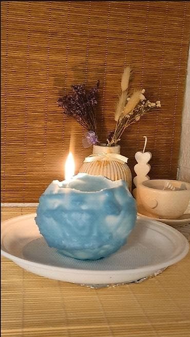 Tekstil: Spiralna sveća Gori — 1