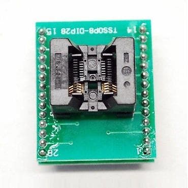 Adapter TSSOP8 na DIP28 - Namena: pretvarač za čipove u TSSOP8