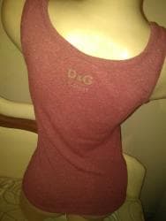 Women's Clothing: D&G original majca, L vel. Bordo. Presijava — 3