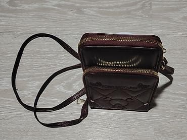 Men's Footwear: Mini crossbody torbica za mobilni “Forever Young” – bordo - Kompaktna — 2