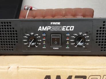 Foto i video kamere: Fame amp350eco; 2x230w/8 oma vrlo malo koriscen; 4 ventilatora. -fixno — 2