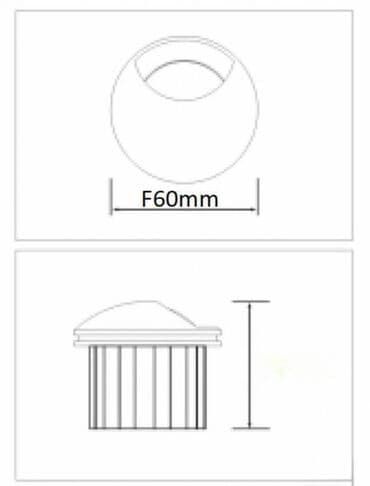 led lampe za zid: Zidna lampa, bоја - Crna, Novo — 9