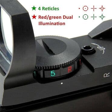 Lov i ribolov: Red-Green dot brzi nišan 11mm-20mm Kvalitetan red/green dot refleksni — 3