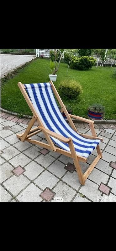 radni stolovi forma ideale cene: Lezaljke drvene sklopive 6000din komad — 2
