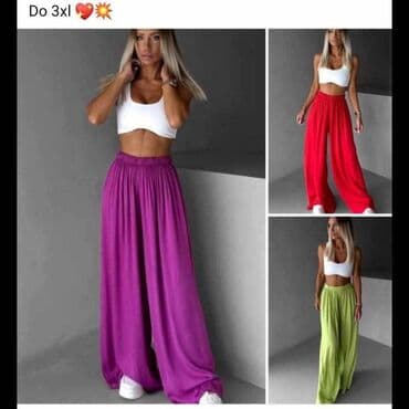 pantalone od vestacke koze: Regular rise — 2