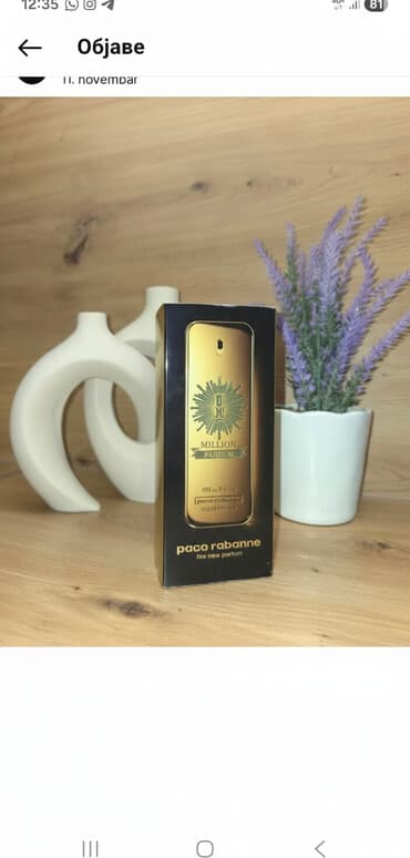 springfield muske kosulje: Men's perfume, Paco Rabanne, Original — 1