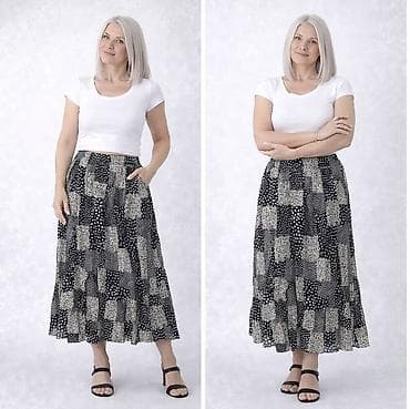 Dukserice: Prelepa suknja
Odgovara Vel S M
Viskosa Pamuk — 5