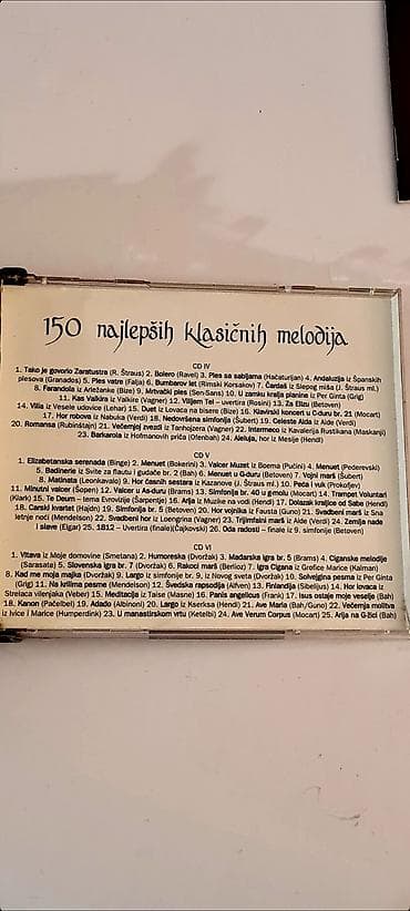 magični pingvini: ☆ Na prodaju 150 najlepših klasičnih melodija – komplet 6 CD sa — 10