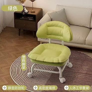 baštanske stolice: Ergonomska stolica sa točkićima i naslonom Ergonomski dizajn: Poseduje — 6