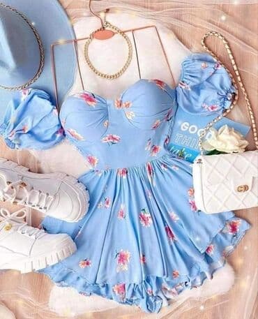 turske haljine slike: Novo! 
Haljina/kombinezon
Uvoz Turska
Vel: S, M, L
Cena: 3200

din — 2