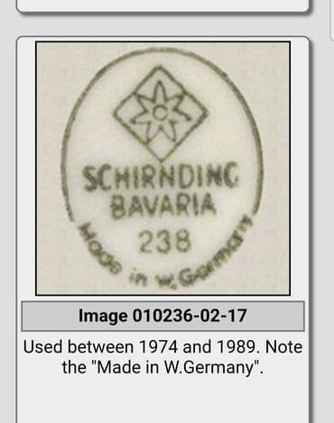 swarovski kristali cena: Servis za kafu 1974 do 1989g Schirnding porcelan Bavaria. Servis za 6 — 11