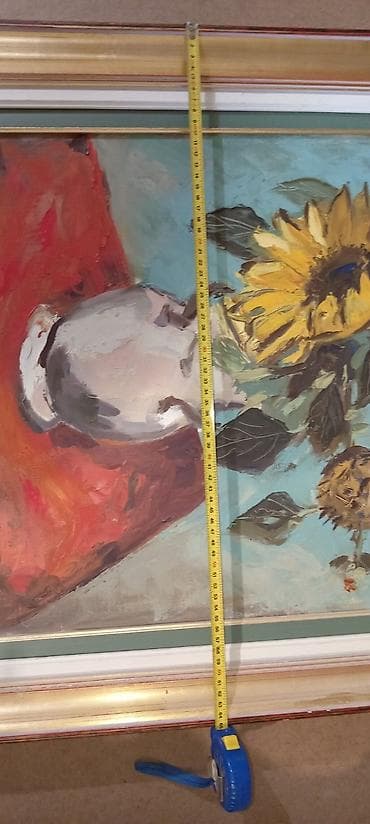 materijal za vez: Dogovor: Bela vaza – ulje na platnu - Autor: Ivan Cvetko (etiketa — 2