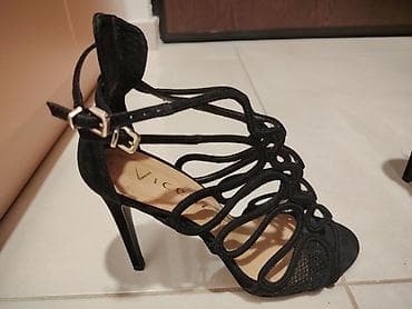 sandale teget: Ženske sandale na štiklu – crne, brenda Vices. - Dizajn: atraktivne — 3