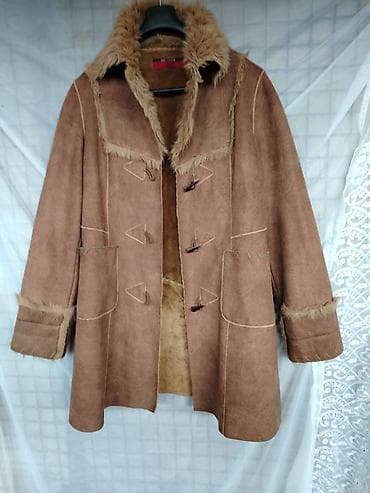 Venčanice i aksesoari: Zenska bunda XXL Vestacko krzno Mere Ramena 53 Grudi 58 Rukav — 4