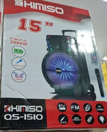 genesis hydrovac extreme: BLUETOOTH zvučnik KIMISO QS-1510/bežični mikrofon 15500 din Karaoke — 2
