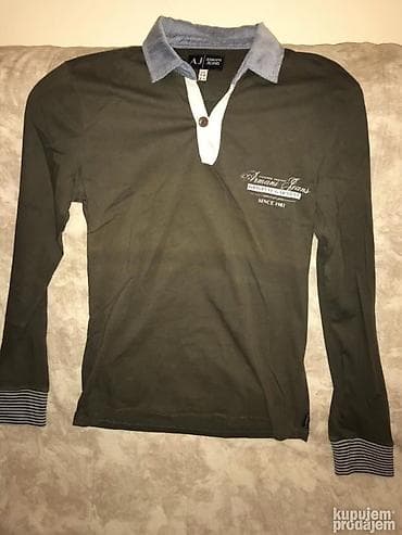 patagonia duks: ARMANI duks M / L 100% cotton Ramena 47cm, duzina 75cm, struk 57cm — 2