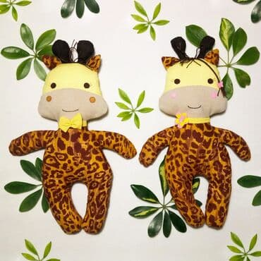 Žirafe lutkice Spoljašnji materijal pamuk 100 %. Punjeno veštačkom na lalafo.rs Žirafe lutkice Spoljašnji materijal pamuk 100 %. Punjeno veštačkom