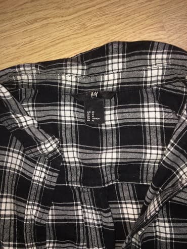 crop top c a: H&M, M (EU 38), L (EU 40), color - Black — 2