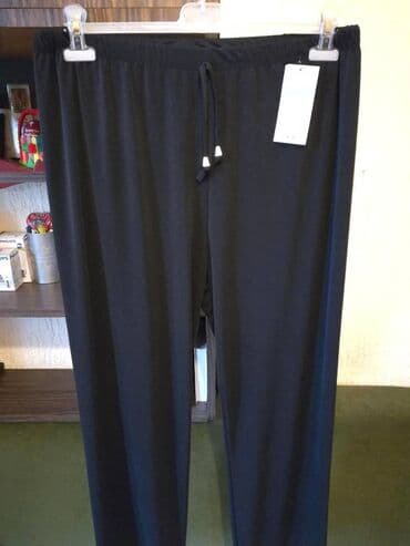 ženske pantalone za punije: 2XL, Normalan struk, Ravne nogavice — 2