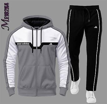 lacoste bela majica: Trenerka Adidas, bоја - Šareno — 2