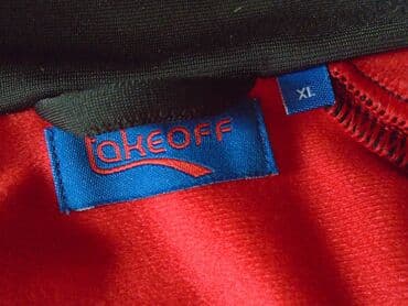 Sportswear: Tracksuit top, XL (EU 54), color - Red — 3