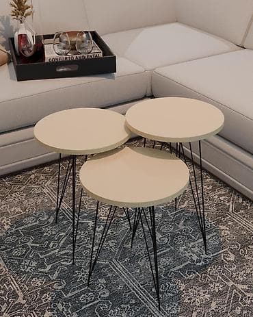 Sectional sofas: 01. ✨ Set Stočića “Gold” 3/1 Cena: 5500 RSD Unesite luksuznu notu u — 1