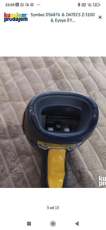 radijatori na prodaju: Ručni skener bar‑kodova Symbol DS6876 - Tip: Ručni 2D imager skener — 3