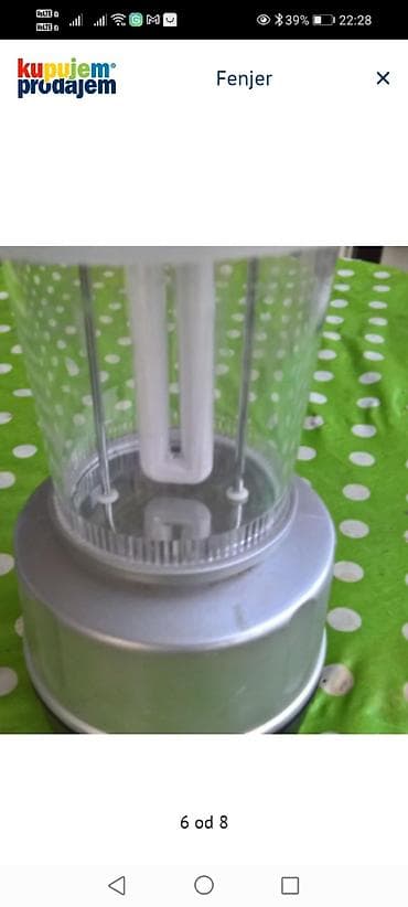 sporeti na drva cacak: Prenosni električni fenjer - Tip: stojeći/ručni fenjer sa gornjom — 3