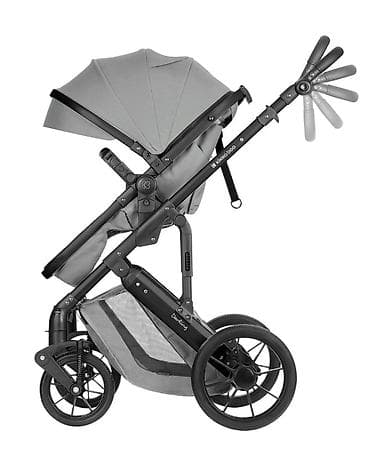 mima xari kolica 3 u 1: Kikka Boo Darling – premium 3u1 kolica, light grey (SKU: KKB1) Opis — 3