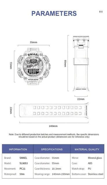 zlatne minđuše cena: Sport watch, Male — 11