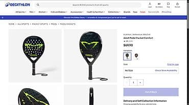 sniper ghost warrior: Kuikma Reket za padel Adult Padel Racket Comfort Licno u Novom Sadu — 6