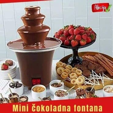 Čokoladna fontana sa 3 nivoa Nije lako nabrojati sva čudesna svojstva
