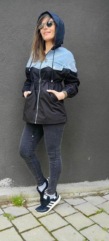 prolecne zenske jakne: Prolećni mantilić 2600din S do xl Realne velicine Ispod struka ima — 1