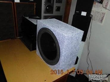 tablet 7 inča: Aciko- wufer 15 inca; Germany; 200w dimenzije;43x43x24cm. FIXNO 60e — 2