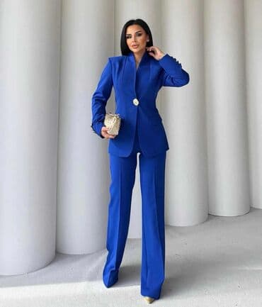 elegantni kompleti sa pantalonama: Elegantno žensko odelo u više boja, sa sakoom i pantalonama. Sako ima — 9