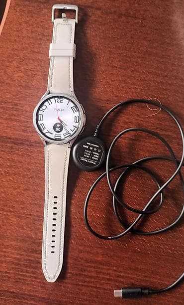 obuca ruma: Samsung Galaxy Watch6 Classic (SM‑R960) – Silver - Wear OS by Google — 1