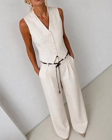 05. • Komplet✨Prsluk i pantalone (kais ide uz pantalone) • Duzina