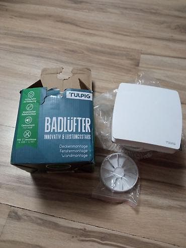 kupujem pec na drva: TULPIG badlufter – inovativan i snažan ventilator za kupatilo - — 2