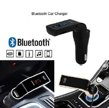 Auto delovi, gume i tjuning: CARG 7 bluetooth handsfree+punjac+fm transmiter 12v-24v Sve u jednom — 2