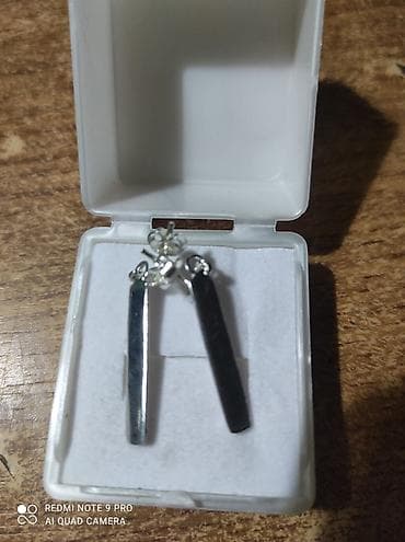 Sweatpants: Srebrne minđuše – više modela - Model 1 (2950): Kačenje na zatvarač — 10