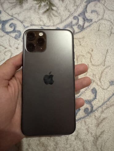 xiaomi redmi note 13 pro polovan: Apple iPhone iPhone 11 Pro, 64 GB, Black Titanium, Face ID — 1