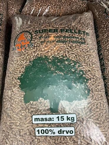 Baštenski nameštaj: Firma A1 plast Pelet dzak 800din komad.Niš ! SUPER PELLETS – drveni — 1