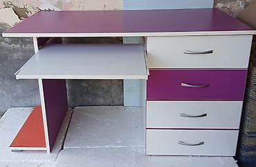 Radni/računarski sto sa fiokama - Materijal: oplemenjena iverica at lalafo.rs Radni/računarski sto sa fiokama - Materijal: oplemenjena iverica