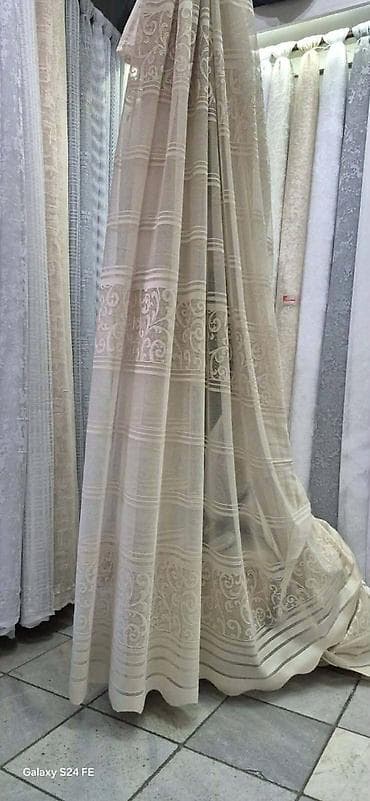 plisane draperije: Tanke i mrežaste zavese — 6