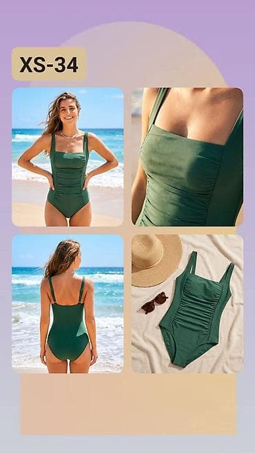 Women's Clothing: Jednodelni ženski kupaći kostim – veličina XS (oznaka: XS-34) - Boja — 1