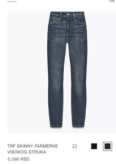 nike tech fleece m: Farmerke zara skinny sculpt nove, imaju elastina visok struk, sive i — 12