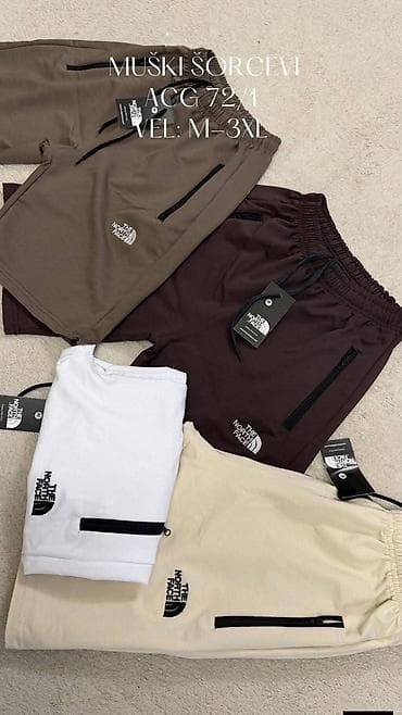 pull and bear novi sad: Muški šorts 
ACG pamuk
Cena 2300
m, l, xl, 2xl, 3xl
P18 — 6